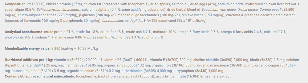 Calibra Struvite Urinary Dog Food.