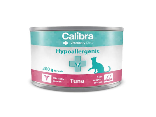 Calibra Hypoallergenic Wet Cat Food.