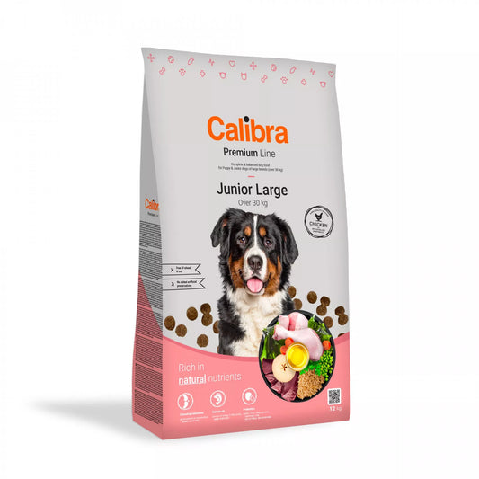 Calibra Junior Large Breed Dog Food.