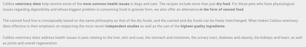Calibra Renal Wet Dog Food.