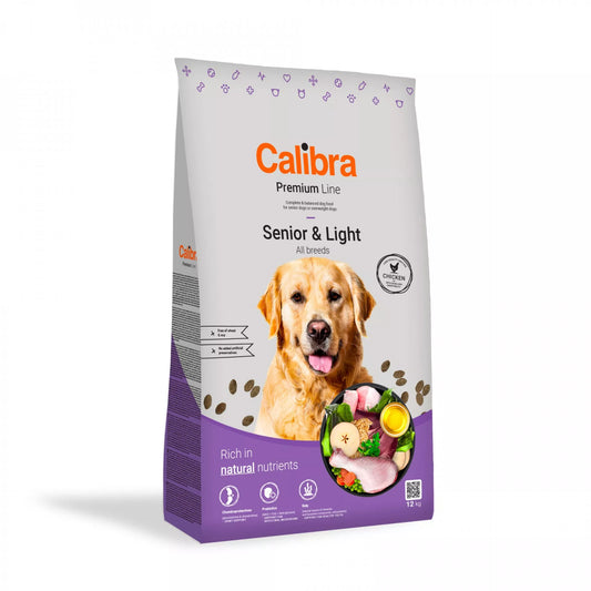 Calibra Dog Food Premium Line Senior & Light.