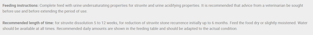 Calibra Urinary Cat Food Struvite & Oxalate - 2kg.
