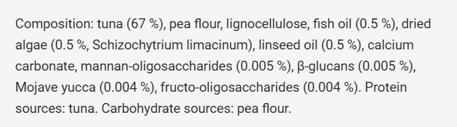 Calibra Hypoallergenic Wet Cat Food.