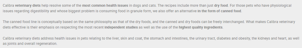 Calibra Hypoallergenic Wet Dog Food Insect Rich in Salmon.