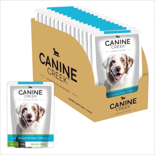 Canine Creek Adult Wet Dog Food Real Chicken Gravy.