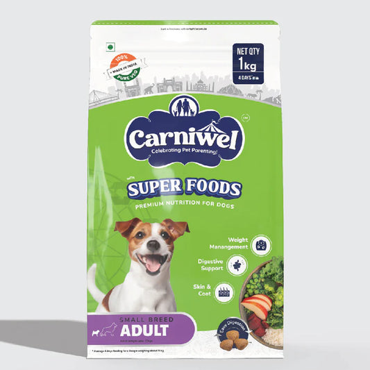 Carniwel with Veg Superfoods, Dry Dog Food for Small Dog, Adult.