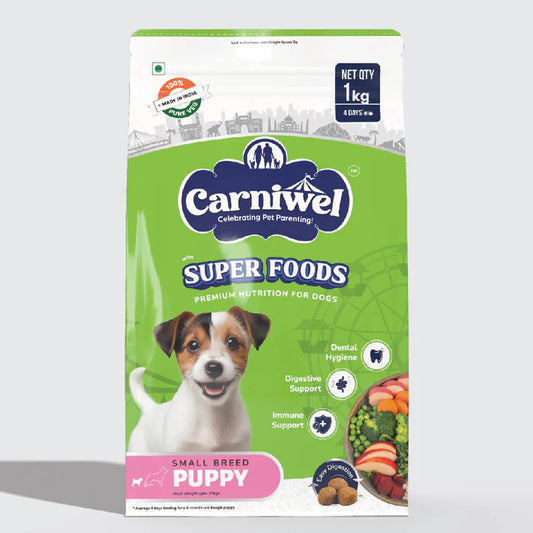 Carniwel with Veg Superfoods, Dry Dog Food for Small Dog, Puppy.