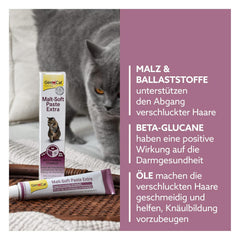 Gimcat Malt Soft Anti Hairball Paste For Cats, 50g.