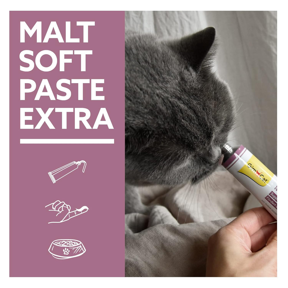 Gimcat Malt Soft Anti Hairball Paste For Cats, 50g.