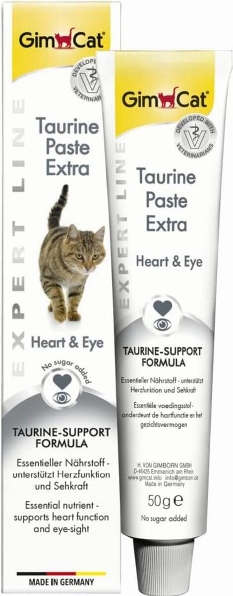 Gimcat Taurine Support Paste For Cats 50g.
