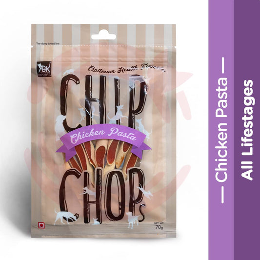 Chip Chops Chicken Pasta Dog Treats.