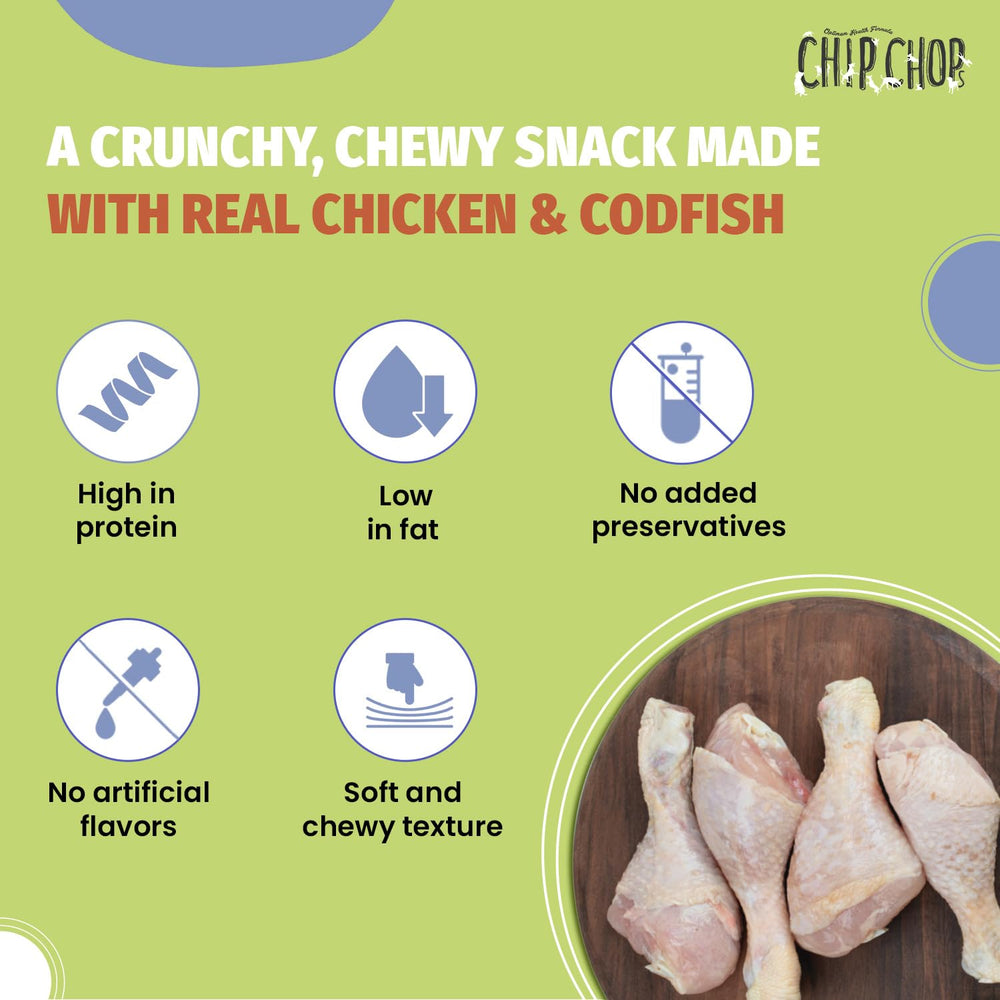 Chip Chops Chicken Tenders Dog Treats.