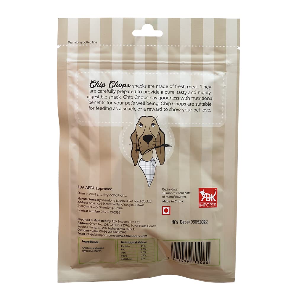 Chip Chops Chicken Tenders Dog Treats.