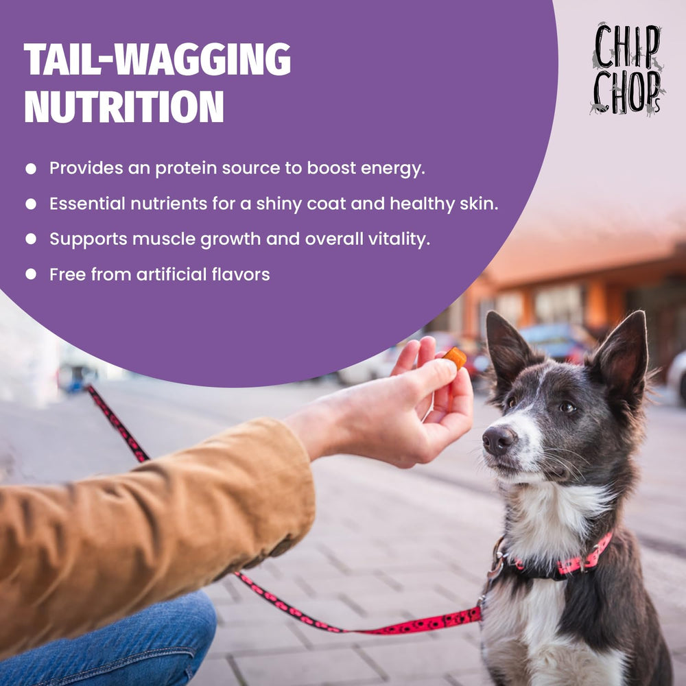 Chip Chops Diced Chicken Dog Treats.