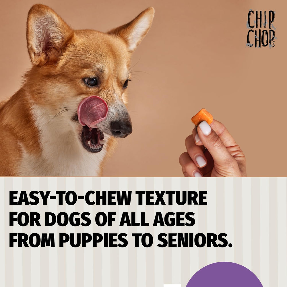 Chip Chops Diced Chicken Dog Treats.