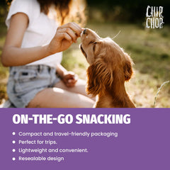 Chip Chops Diced Chicken Dog Treats.