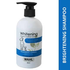 Wahl Whitening Shampoo bottle on a white background
