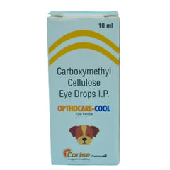 Corise Opthocare Cool Eye Drops (carboxymethylcellulose) for Dogs & Cats (10ml) packaging front view