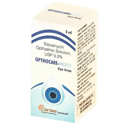 Corise Opthocare Mono Eye Drops (Tobramycin) for Dogs and Cats packaging front view
