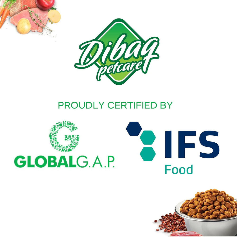 Puppy food, Dibaq, good for sensitive stomachs.