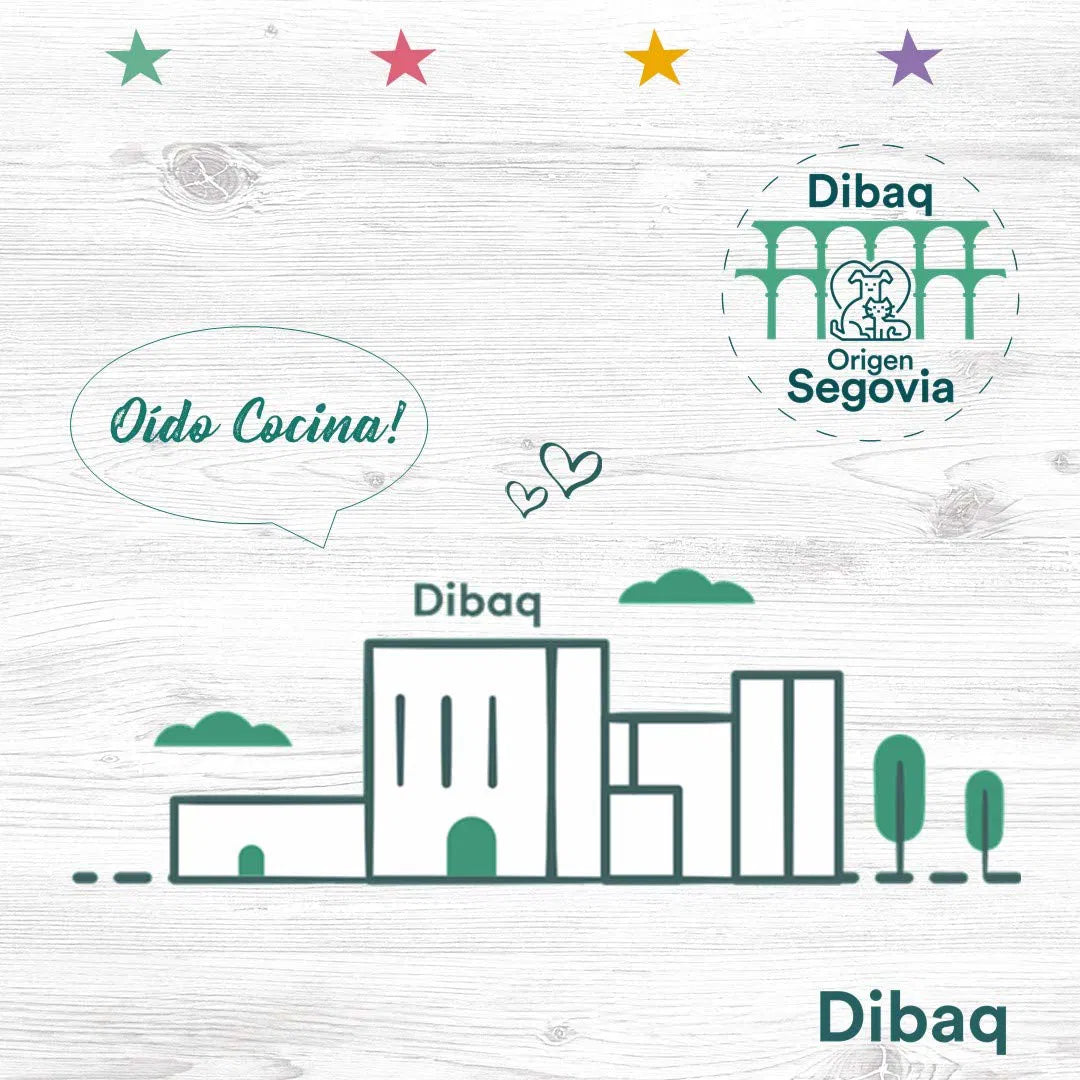 Dibaq grain free food for adult dogs.