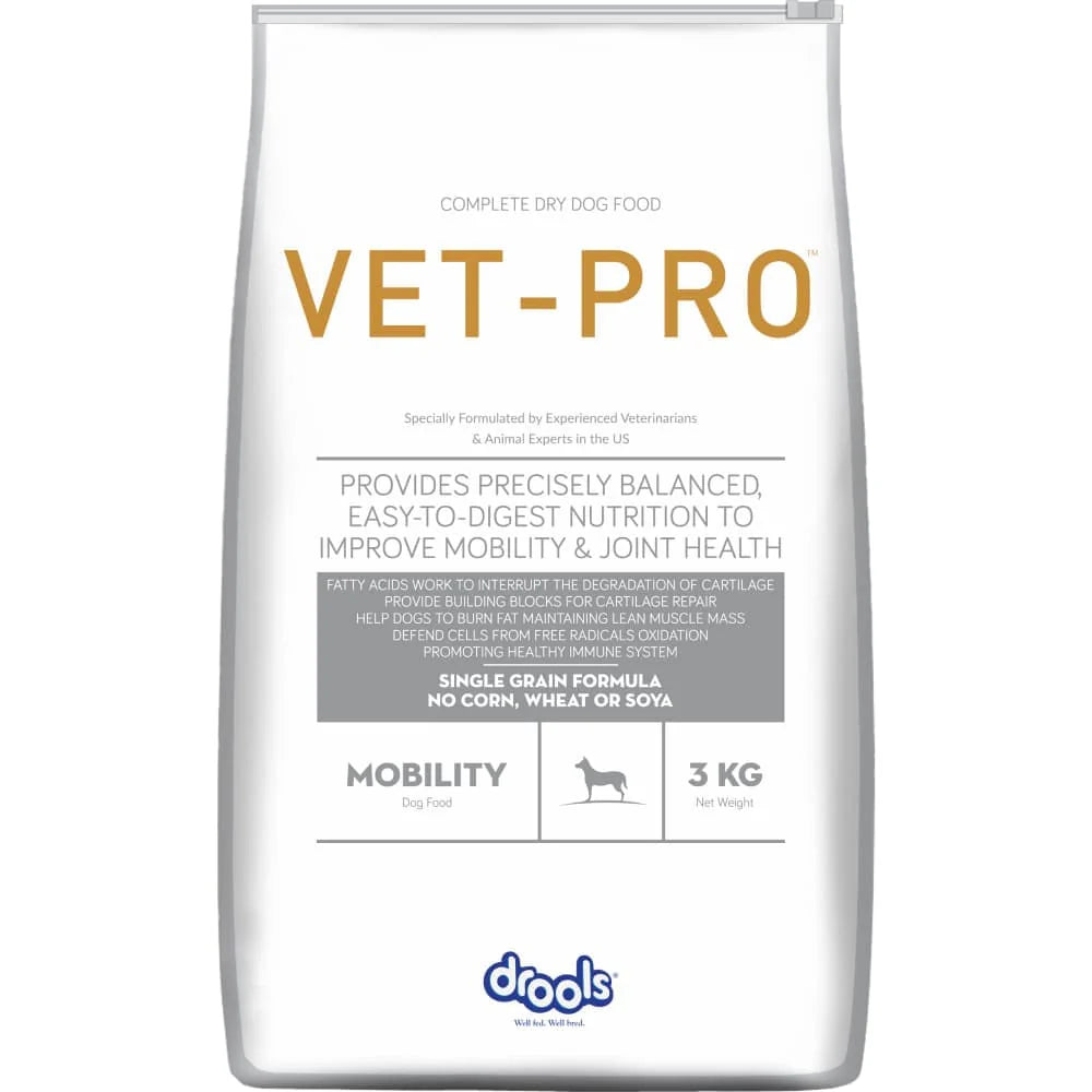 Drools VET PRO Mobility Adult Dog Dry Food.