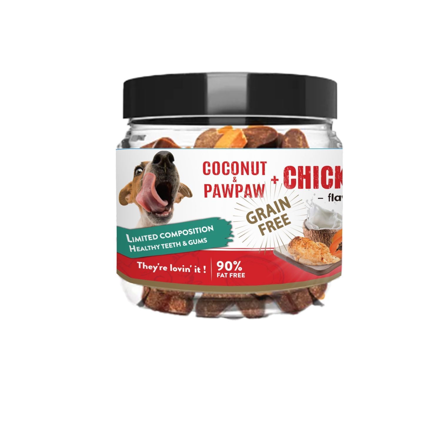 DynamicSales (India) Dog Training Treats Coconut & Chicken.