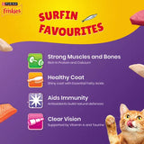 Purina Friskies Surfin' Favourites Adult Cat Dry Food