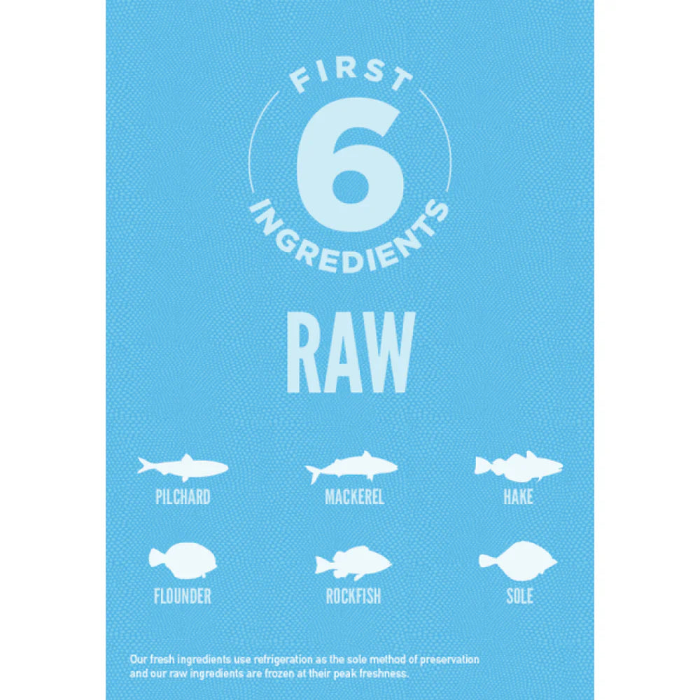Orijen Six Fish Adult Dry Dog Food.