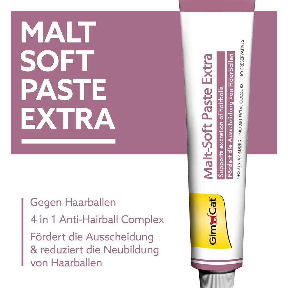 Gimcat Malt Soft Anti Hairball Paste For Cats, 50g.