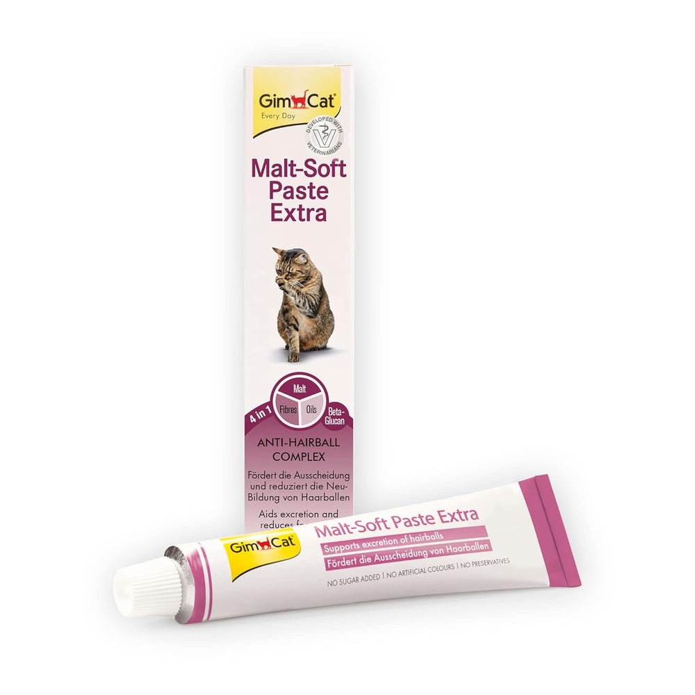 Gimcat Malt Soft Anti Hairball Paste For Cats, 50g.