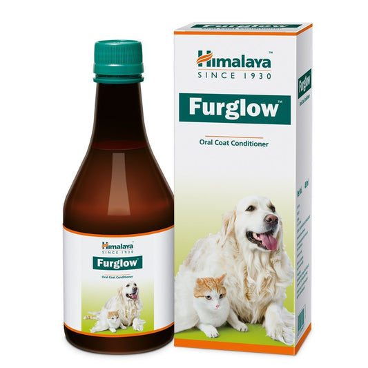 Himalaya Furglow Skin and Coat Tonic for Dogs and Cats.
