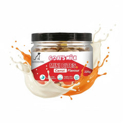 DynamicSales Hypoallergenic Dog Treats – Healthy Skin & Coat Mini Bites | Carrot Flavour | Soft, Nutritious & Tasty