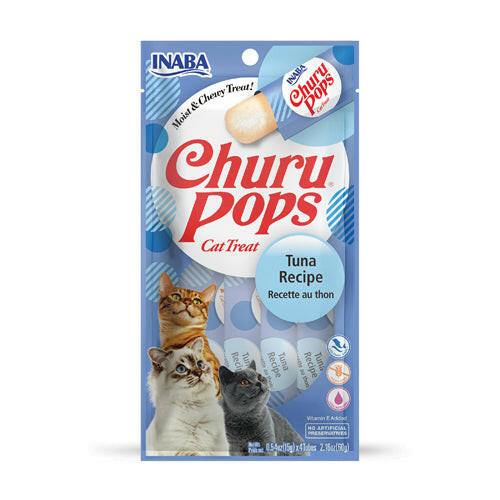 INABA Churu Juicy Bites Tuna Recipe Flavor Cat Treats USA711A, 33.9 g (Pack of 1).
