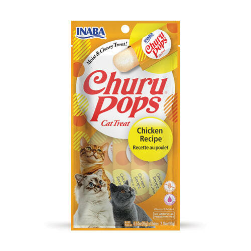 INABA Churu Juicy Bites Chicken Flavor Cat Treats USA712A, 33.9 g (Pack of 1).