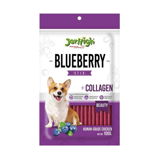 Jerhigh Blueberry Dog Treat - 100g.