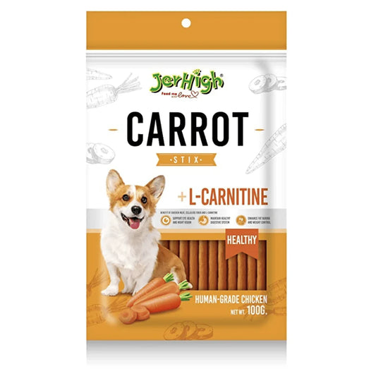 Jerhigh Carrot Dog Treat - 100g.