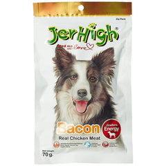 Jerhigh Chicken Bacon Dog Treat 70g
