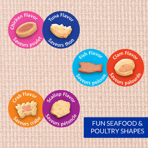 INABA Churu Juicy Bites Fish and Clam Flavor Cat Treats USA702A, 33.9 g (Pack of 1).