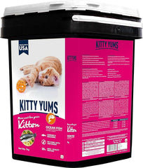 Kitty Yums Kitten Ocean Fish Food.