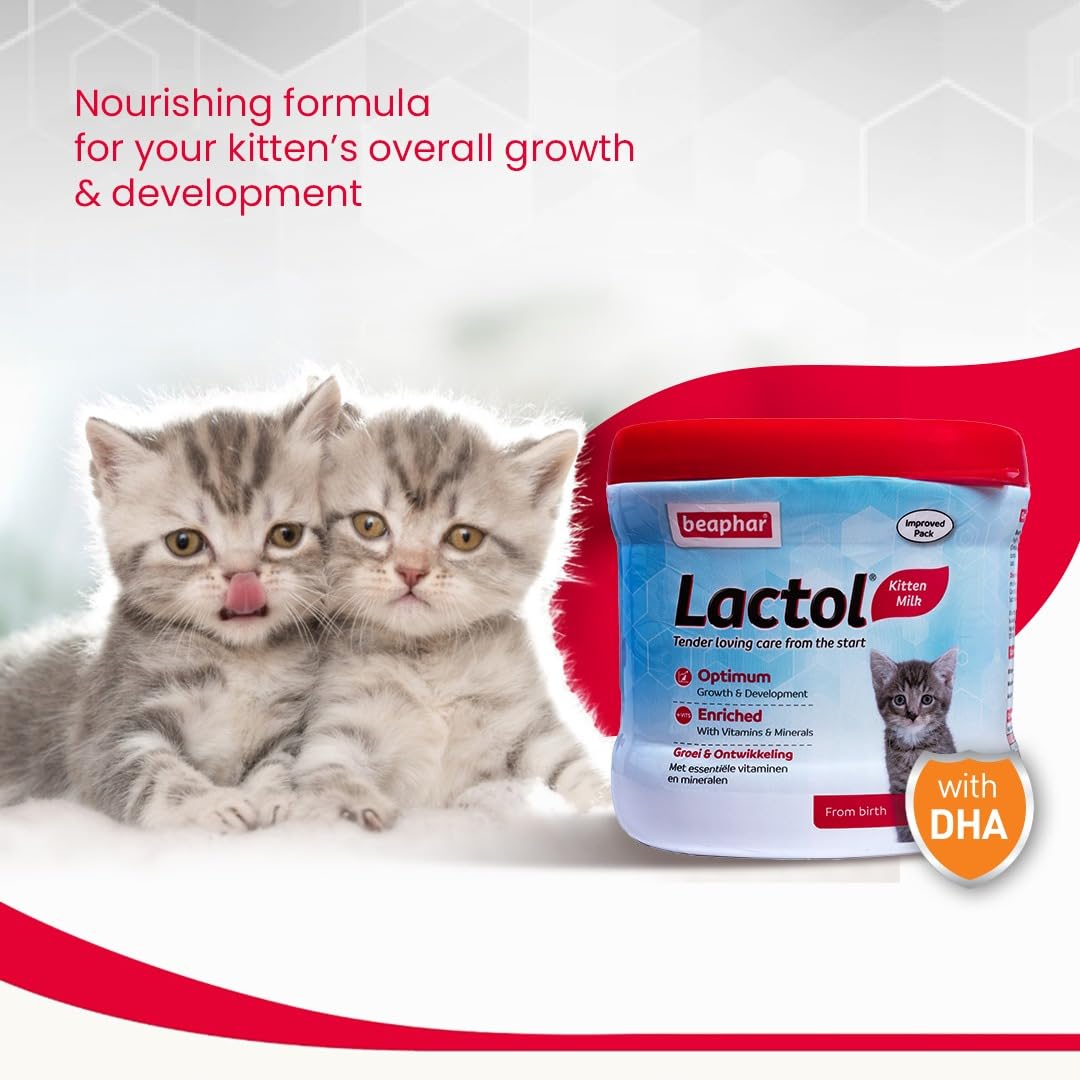 Beaphar Lactol Kitten Milk From Birth.
