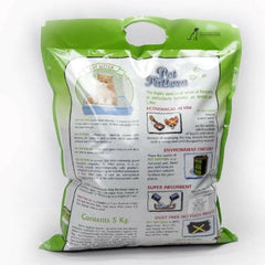 Example of a well-placed litter box with Pet Pattern litter.

