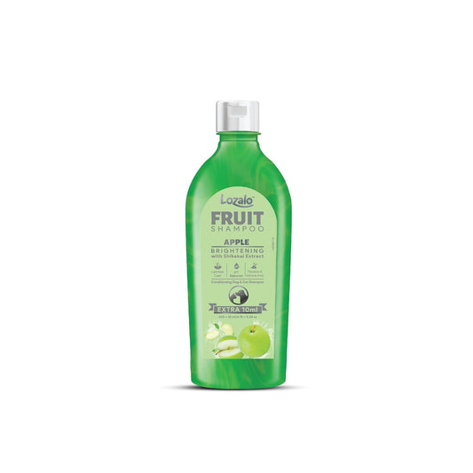 Lozalo Apple Shampoo, gentle conditioning for dogs and cats.