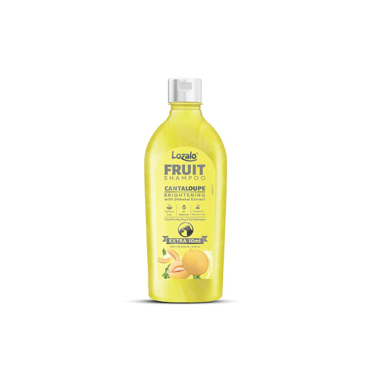 Lozalo Cantaloupe Shampoo, gentle conditioning for dogs and cats.
