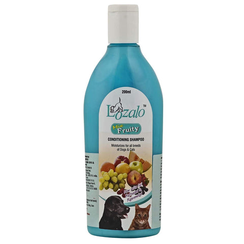 Lozalo Mix Fruty Shampoo, gentle conditioning for dogs and cats.