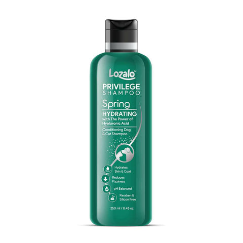 Lozalo Privilege Pet Shampoo Spring Shampoo with Hyaluronic Acid Eternal — For Cats & Dogs.