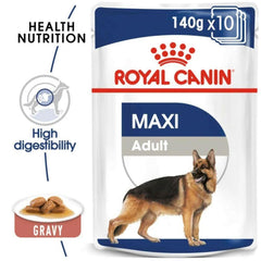 Royal Canin Maxi Adult Dog Wet Food.
