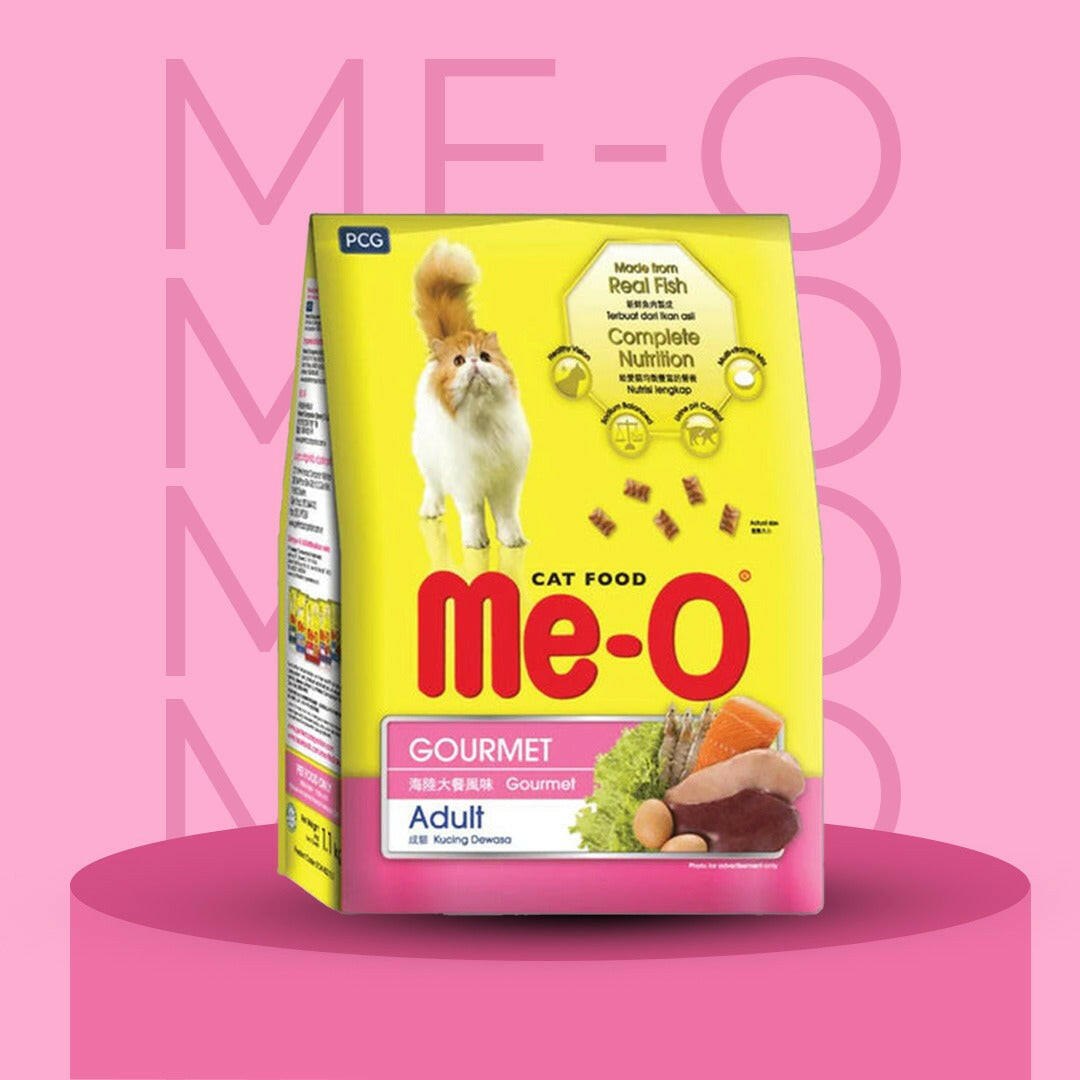 MeO Gourmet Adult Cat Food.