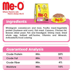MeO Gourmet Adult Cat Food.