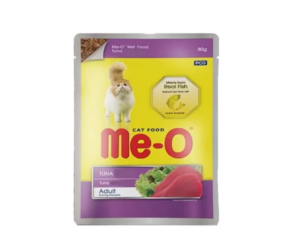 Me O Tuna in Jelly Adult Wet Cat Food.